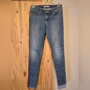 Levi's 711 Blue Denim Jeans
